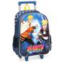 Imagem de Kit Mochila Escolar Rodinha Lancheira Naruto E Boruto Azul