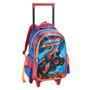 Imagem de Kit Mochila Escolar Rodinhas Infantil Menino Extreme Racing