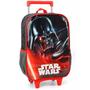 Imagem de Kit Mochila Escolar Star Wars Rodinha Infantil Tam G