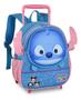 Imagem de Kit Mochila Escolar Stitch Infantil Creche Passeio Lancheira