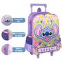 Imagem de Kit Mochila Escolar Stitch Original Disney Infantil Completo