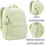 Imagem de Kit Mochila Estojo Feminina Compartimento Notebook ColorUp