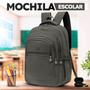 Imagem de Kit Mochila Feminina Escolar Grande Trabalho + Fone Bluetooth Sem Fio