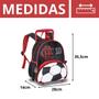 Imagem de Kit Mochila Flamengo de Rodinhas C/ Lancheira Térmica E Estojo Duplo Escolar - Clio