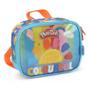 Imagem de Kit Mochila Grande Costas Escola Lancheira Infantil Play Doh