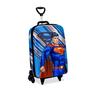 Imagem de Kit Mochila Infantil 3D c/3 Rodinhas e Lancheira Superman Liga da Justiça - Diplomata