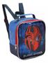 Imagem de Kit Mochila Infantil Aranha Super Spider Azul Rodinhas Tam G