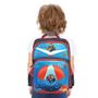Imagem de Kit Mochila Infantil Bolsa Escolar + Lancheira Térmica Estojo Colorido Desenho Alto Relevo
