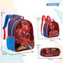 Imagem de Kit Mochila Infantil Bolsa Escolar Spider Man Volta As Aulas