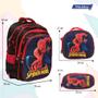 Imagem de Kit Mochila Infantil Bolsa Homem Aranha Masculina Tam G