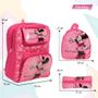 Imagem de Kit Mochila Infantil Bolsa Minnie Mouse Média Passeio Escola