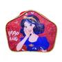 Imagem de Kit Mochila Infantil Branca De Neve Rodinha Escolar Tam G Lancheira Térmica Estojo Duplo