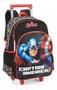 Kit Mochila Infantil Capitão América Vingadores Rodinhas G - luxcel Imagem de Kit Mochila Infantil Capitão América Vingadores Rodinhas G