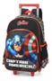 Kit Mochila Infantil Capitão América Vingadores Rodinhas G - luxcel Imagem de Kit Mochila Infantil Capitão América Vingadores Rodinhas G