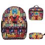 Imagem de Kit Mochila Infantil Com Lancheira Dragon Ball Envio 24 Hrs