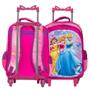 Imagem de Kit Mochila Infantil Com Lancheira Térmica Princesas Rodinha