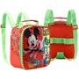 Imagem de Kit Mochila Infantil com Rodas 16 Mickey Escolar