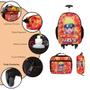 Imagem de Kit Mochila Infantil Com Rodinhas Naruto Juvenil Toys 2U