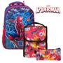 Imagem de Kit Mochila Infantil Costas Menino Spider Man Dark Toys 2U