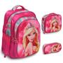 Imagem de Kit Mochila Infantil De Costa Barbie Menina Princesa Toys 2u