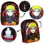 Imagem de Kit Mochila Infantil de Costas Naruto Shippuden G Resistente