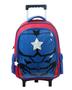 Imagem de Kit mochila infantil de rodinha lancheira e estojo super star yins ys42168