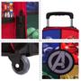 Imagem de Kit Mochila Infantil de Rodinhas Avengers Lancheira e Estojo