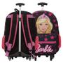 Imagem de Kit Mochila Infantil De Rodinhas Feminina Barbie + Lancheira