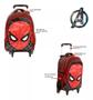 Imagem de Kit Mochila Infantil De Rodinhas Menino Spider Man Toys 2u