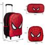 Imagem de Kit Mochila Infantil de Rodinhas Menino Spider Man Toys 2U