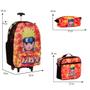 Imagem de Kit Mochila Infantil De Rodinhas Naruto Juvenil + Lancheira