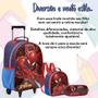 Imagem de Kit Mochila Infantil de Rodinhas Spider Man Lancheira Grande