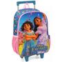 Imagem de Kit Mochila Infantil Disney Encanto Rodinhas Tam G Reforçada Lancheira Térmica Estojo