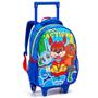 Imagem de Kit Mochila Infantil Dog Heroes Patrulha Rodinhas Reforçada G Escolar Lancheira Térmica Estojo Duplo