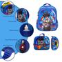 Imagem de Kit Mochila Infantil Dragon Ball Costas 3 Pçs Envio Imediato