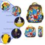 Imagem de Kit Mochila Infantil Dragon Ball Creche Costa Envio 24 Hrs