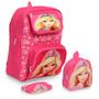 Imagem de Kit Mochila Infantil Escolar Barbie Creche Pre Escola