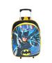 Imagem de Kit Mochila Infantil Escolar Batman Rodinhas M Lancheira F5