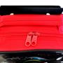Imagem de Kit Mochila Infantil Escolar com 3 peças Mochila Estojo e Lancheira Carrinho Vermelho