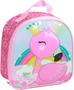 Imagem de Kit Mochila Infantil Escolar Com Lancheira Estojo Flamingo MIF5329-C