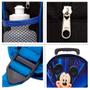 Imagem de Kit Mochila Infantil Escolar Grande Mickey Alto Relevo Rodas