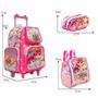 Imagem de Kit Mochila Infantil Escolar Menina LOL Rodinha Envio 24 Hrs