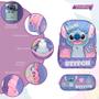 Imagem de Kit Mochila Infantil Escolar Passeio Stitch Costas + Estojo