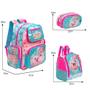 Imagem de Kit Mochila Infantil Feminina Flamingo Costas Com Lancheira