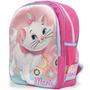 Imagem de Kit Mochila Infantil Gatinha Marie Tam G Costas