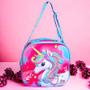 Imagem de Kit Mochila Infantil Grande 3d Escolar com Lancheira e Estojo Unicórnio