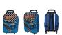 Imagem de Kit Mochila Infantil Hotwheels Azul