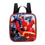 Imagem de Kit Mochila Infantil Liga Da Justiça Escolar Rodinhas Tam G