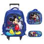 Imagem de Kit Mochila Infantil Masculina Mickey Lancheira Térmica