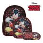 Imagem de Kit Mochila Infantil Masculina Mickey Mouse Envio Imediato